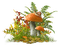 automne deco autumn mushrooms