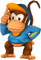 Kaz_Creations Diddy Donkey Kong - kostenlos png Animiertes GIF