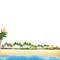 summer beach - PNG gratuit GIF animé