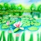 Lily Pad Pond - бесплатно png анимированный гифка