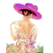 Diane75 Water Color Painting Woman - kostenlos png Animiertes GIF
