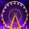 Purple Ferris Wheel - gratis png geanimeerde GIF
