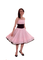 Femme en rose - безплатен png анимиран GIF