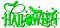 Halloween.Text.Green - png gratis GIF animado