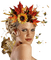 woman spring face fashion squirrel - 免费PNG 动画 GIF