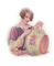 Vintage femme - Free PNG Animated GIF