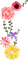 ✶ Flowers {by Merishy} ✶ - png gratis GIF animasi