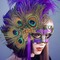 woman with mask bp - PNG gratuit GIF animé