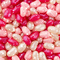 Pink jelly beans background