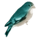 Kaz_Creations Teal Deco Scrap Bird Birds - png gratis GIF animado