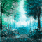 soave background animated painting forest - Besplatni animirani GIF animirani GIF