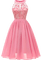 Dress Pink - By StormGalaxy05 - png gratuito GIF animata