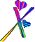 Kaz_Creations Alphabets Colours Letter  X - Darmowy animowany GIF animowany gif
