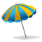Beach umbrella_parasol_Blue DREAM 70
