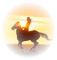 caballo - kostenlos png Animiertes GIF