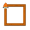 Small Orange Frame - png gratis GIF animado