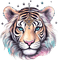 ♡§m3§♡ kawaii tiger pink animal cute - Free PNG Animated GIF
