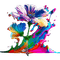 Цветочный декор - PNG gratuit GIF animé