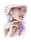 mujer con sombrero by EstrellaCristal - PNG gratuit GIF animé