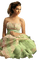 Kaz_Creations Woman Femme Green - PNG gratuit GIF animé