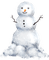 gala Christmas Snowman - gratis png geanimeerde GIF