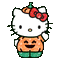 Halloween Hello Kitty - Ilmainen animoitu GIF animoitu GIF