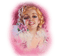kikkapink vintage woman spring  pink - ilmainen png animoitu GIF