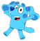 Bluey - Blue - png gratis GIF animado