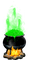 Cauldron.Black.Green - Free PNG Animated GIF