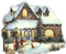 Winterhaus - nemokama png animuotas GIF