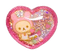 pink heart  Korilakkuma rilakkuma puffy sticker - бесплатно png анимированный гифка