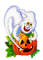 halloween ghost by nataliplus - png gratuito GIF animata