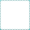 turquoise frame cadre turquoise