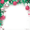 soave frame  christmas winter ball branch pink - Free PNG Animated GIF