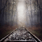 dolceluna forest train rail bg gif background - Free animated GIF Animated GIF