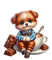 café petit personnage - 無料のアニメーション GIF