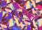 MMarcia gif fundo multicolor geométrico