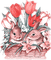 soave deco animals bunny spring  pink teal - bezmaksas png animēts GIF