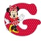 image encre lettre G Minnie Disney edited by me - png gratuito GIF animata