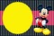 image encre couleur anniversaire effet à pois Mickey Disney dessin  edited by me - PNG gratuit GIF animé