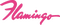 FLAMINGO 🦩🦩TEXT PINK - nemokama png animuotas GIF