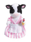 Sylvanian Families cow in dress - Free PNG Animated GIF