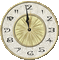 new year silvester clock montre  deco - GIF animé gratuit GIF animé
