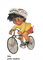 enfant sur vélo - Free PNG Animated GIF