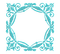 turquoise frame - png ฟรี GIF แบบเคลื่อนไหว