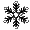 Tube déco-étoile de neige - GIF animé gratuit GIF animé