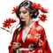 loly33 femme fleur printemps - png gratis GIF animasi