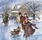 Winter, Eisbahn, Vintage - ingyenes png animált GIF
