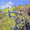 kikkapink background flowers spring field - Gratis animeret GIF animeret GIF