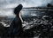 MMarcia gif chuva femme preto e branco fundo - Gratis animerad GIF animerad GIF